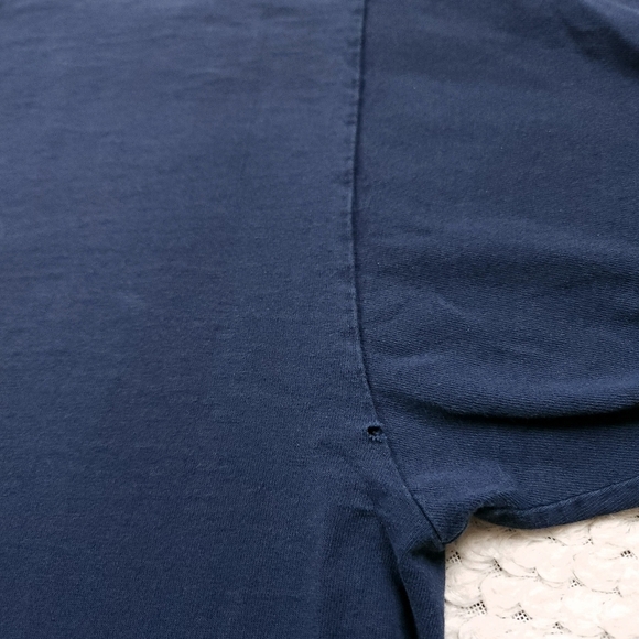 Vintage Y2k Men's Blue Nike Air Embroidered T-Shirt sz XL - Picture 6 of 7